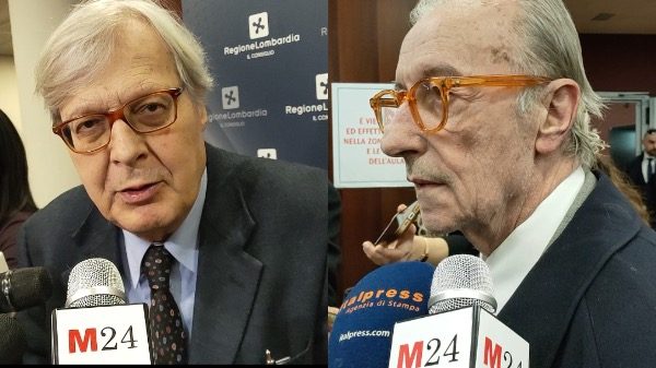 Lombardia Caruso sgarbi fontana