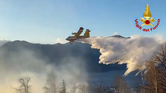 montegrino incendio san martino