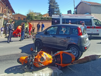 ferno scontro auto moto