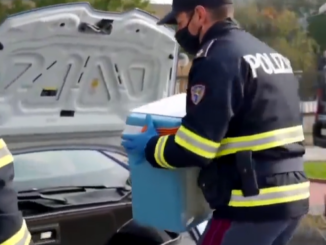 vergiate polizia areu trasporto organi