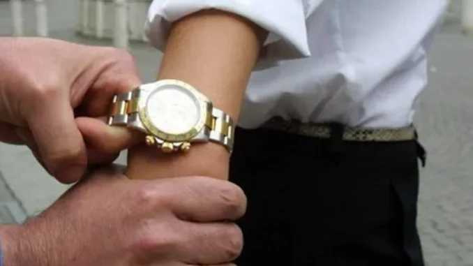 milano orologi rapine
