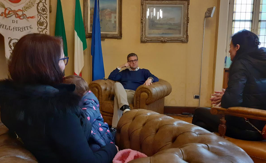 gallarate famiglia ucraina casa