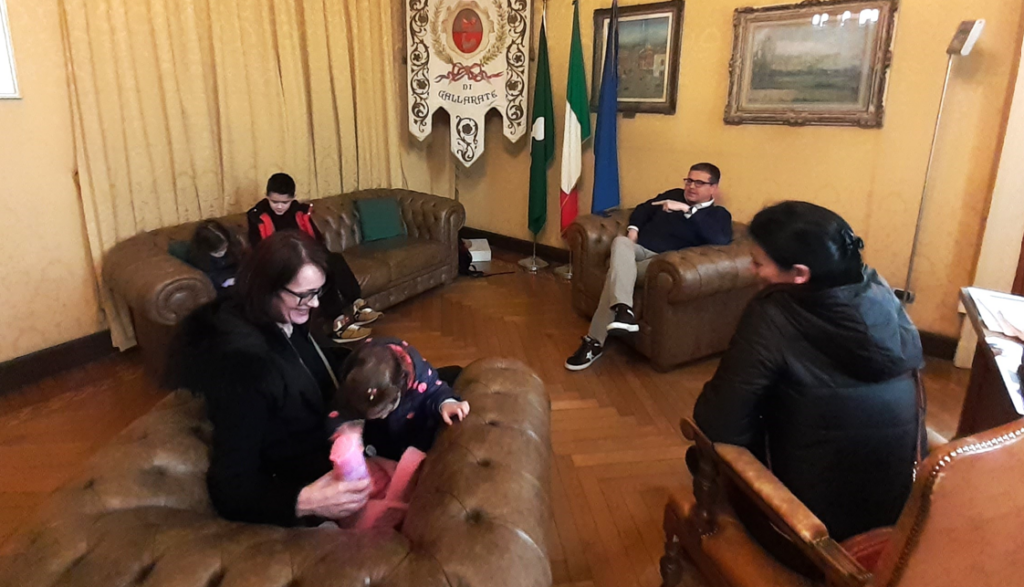 gallarate famiglia ucraina casa