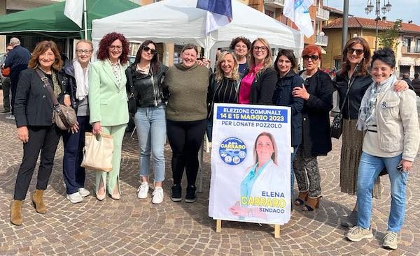 lonate attacchi social centrodestra