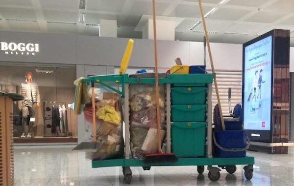 Malpensa aggressione donna pulizie