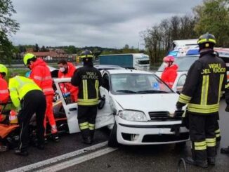 Cavaria incidente autostrada a8