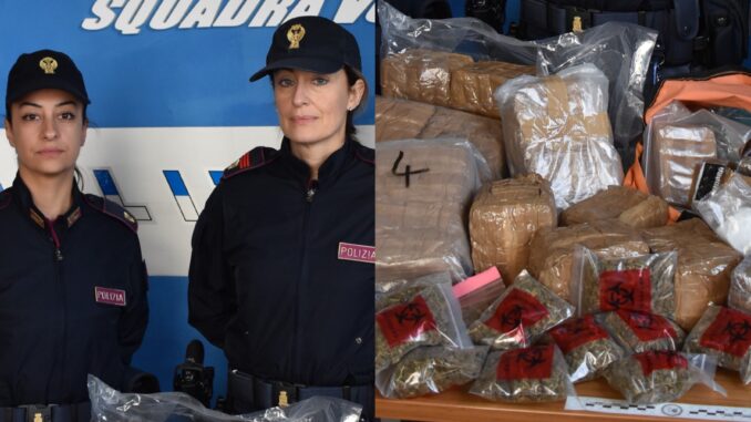 Busto droga sequestro gomorra