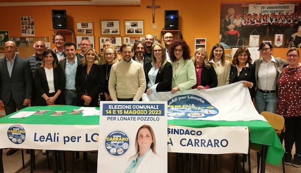 Lonate centrodestra Carraro legalità