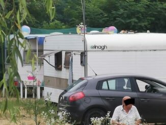 Gallarate sinti sopralluogo carabinieri
