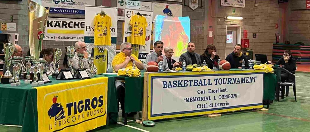 Memorial Orrigoni Daverio basket