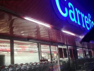 Gallarate rapina carrefour notte
