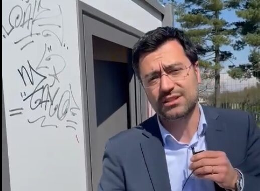 legnano vandali campo mazzafame
