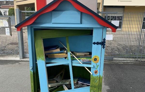 castanoprimo vandali casette libri