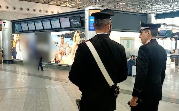 Malpensa senzatetto daspo urbano