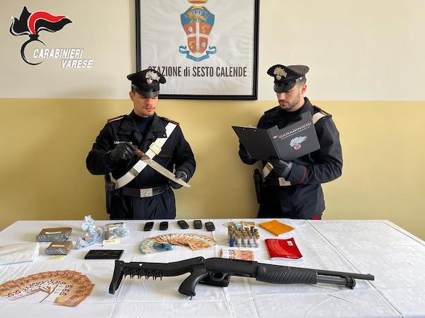 Sesto vergiate spaccio droga