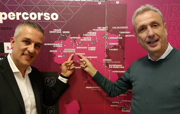 Cassano arrivo giro italia