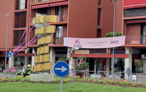 Cassano arrivo giro italia