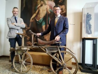Gallarate draisina restauro bicicletta
