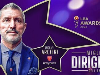 Michael Arcieri miglior dirigente LBA