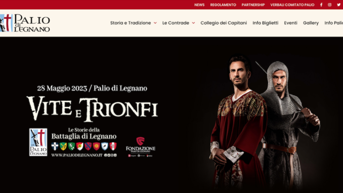 legnano palio sito