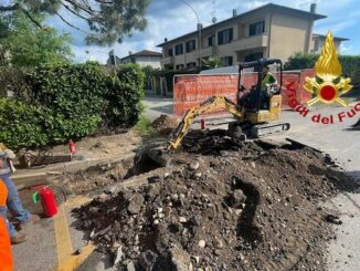 turbigo fuga gas evacuazione