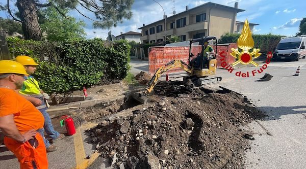 turbigo fuga gas evacuazione