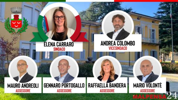 lonate giunta centrodestra carraro