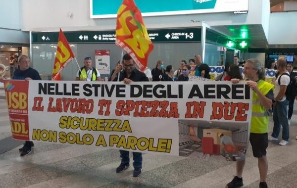 malpensa lavoratori sottopagati