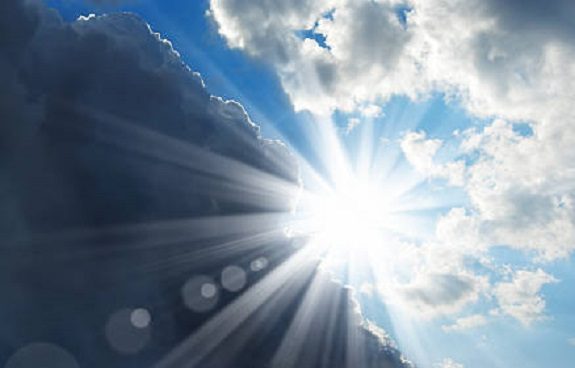 nubi ritorno sole gradi