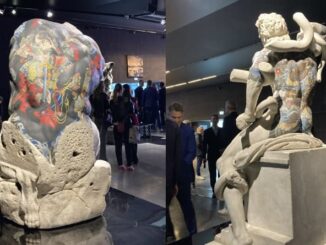 marmi tatuati sculture viale