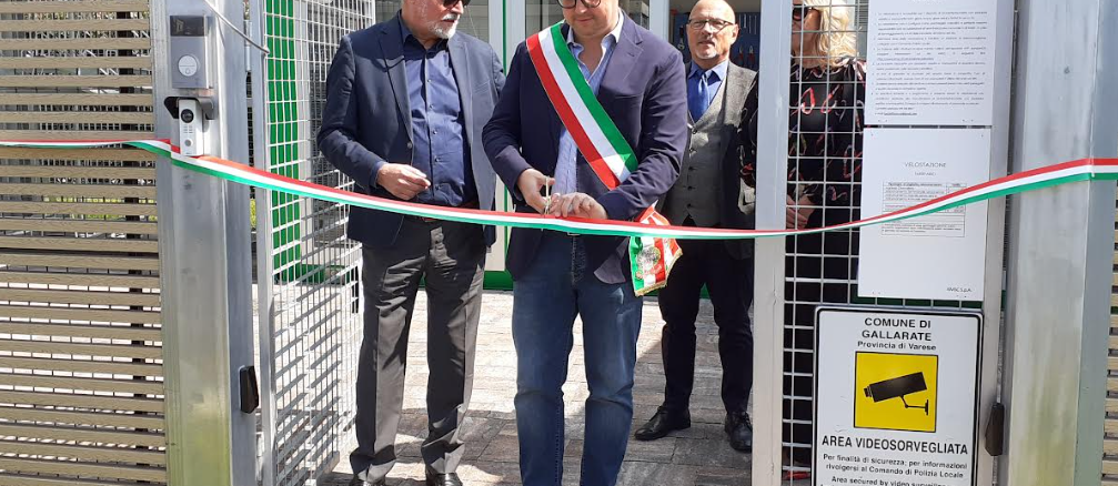 gallarate inaugurazione velostazione