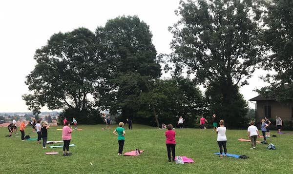 Cassano palestra parco magana