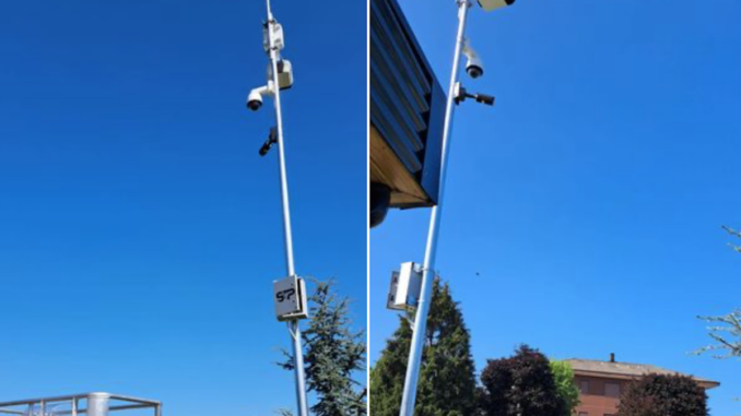 castanoprimo telecamere parchi sicurezza
