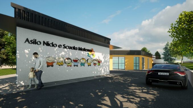 vergiate rendering asilo nido