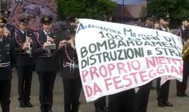 Gallarate aeronautica denunciati pacifisti