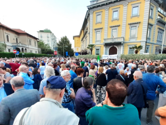 gallarate ospedale manifestazione politica