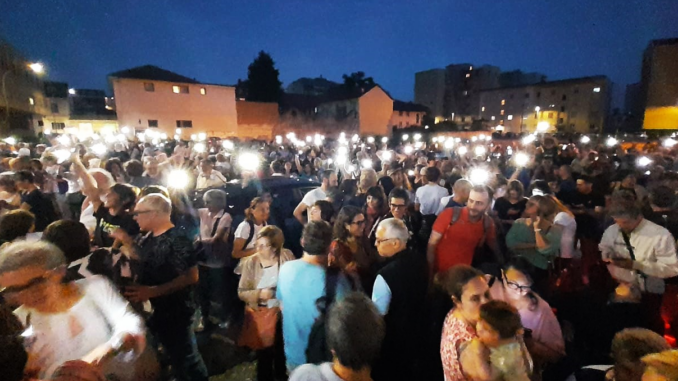 ospedale manifestazione gallarate