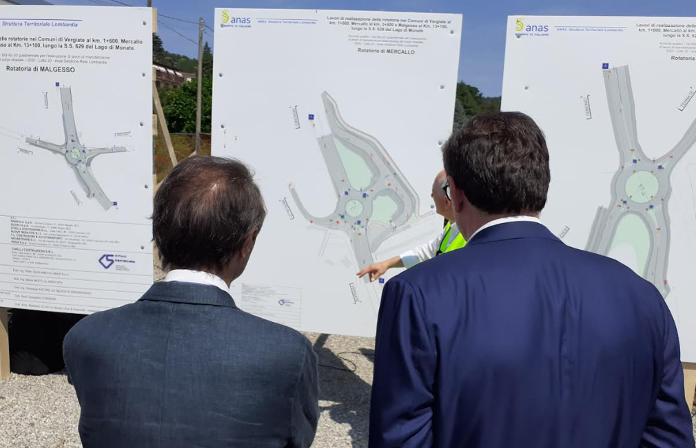 vergiate besozzo rotonde giorgetti
