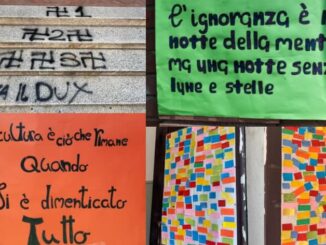 gallarate svastiche dante scritte