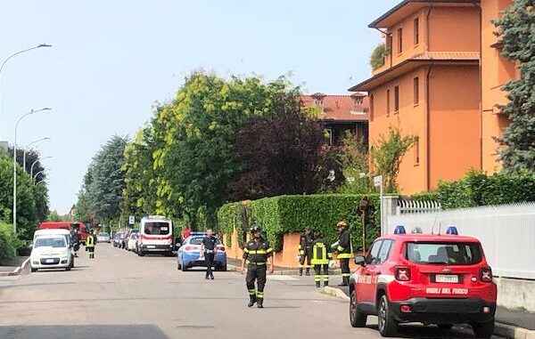 legnano gas fuga vigilidelfuoco