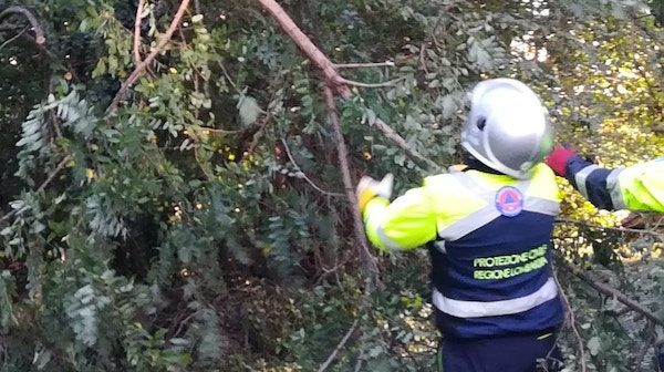 Samarate maltempo protezione civile