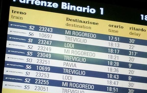 Trenord ritardi varese astuti