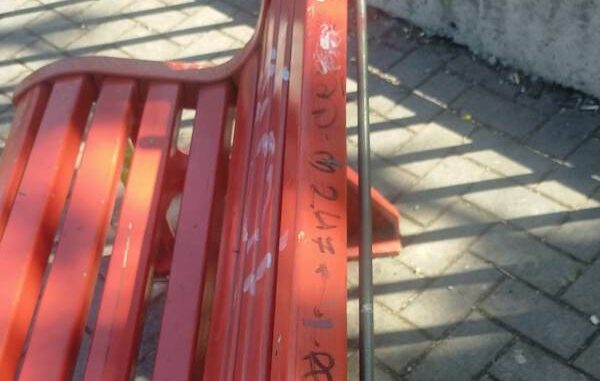 sangiorgiosulegnano vandali panchinarossa