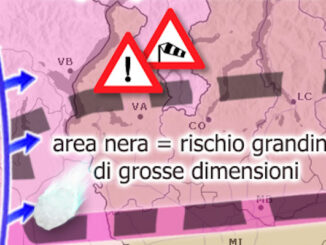 Maltempo varese grandine vento