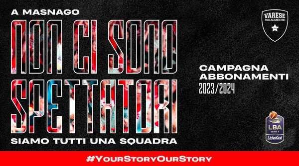 Pallacanestro Varese campagna abbonamenti