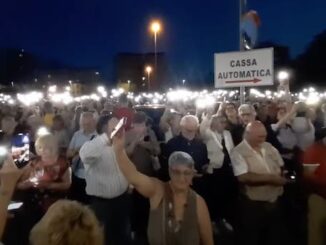 Gallarate associazione malati fiaccolata