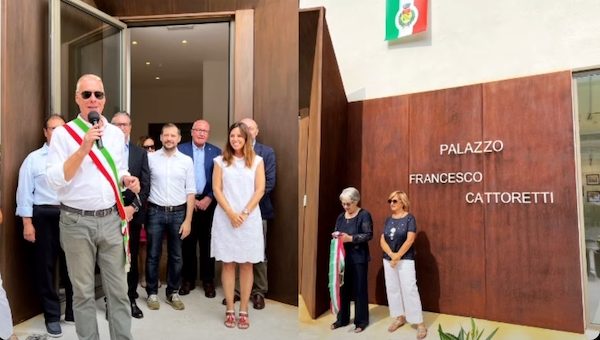casorate inaugurato ex municipio