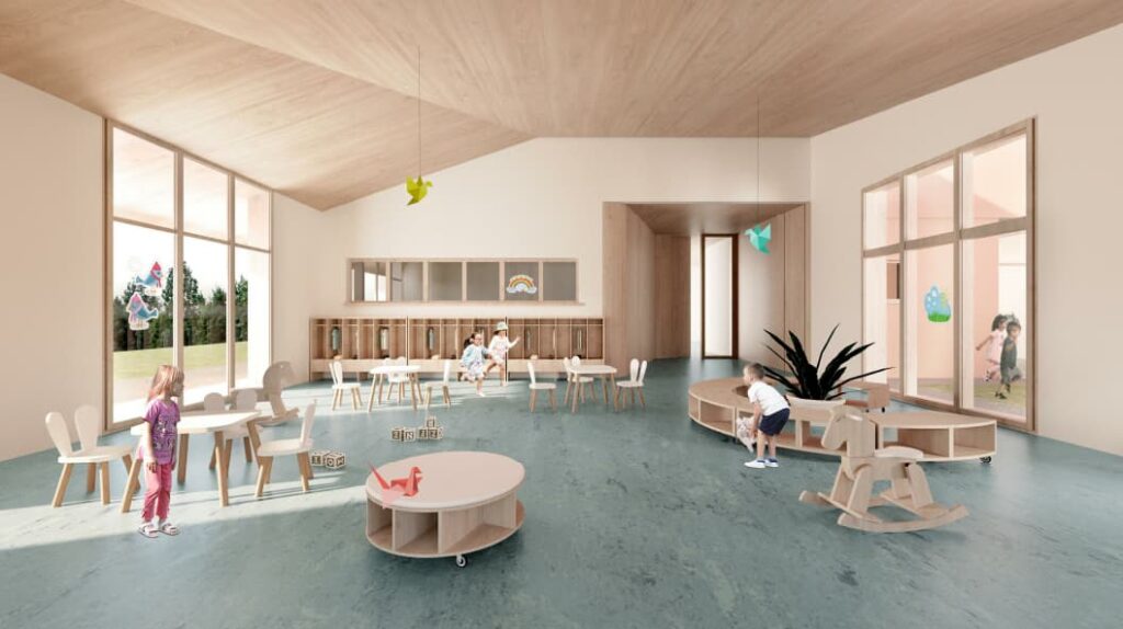 sesto asilo nido rendering