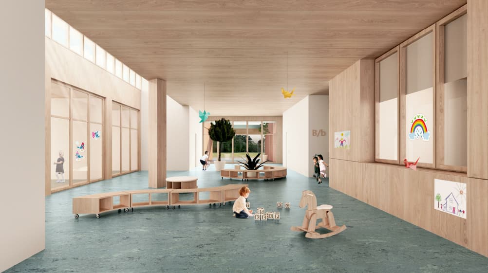 sesto asilo nido rendering