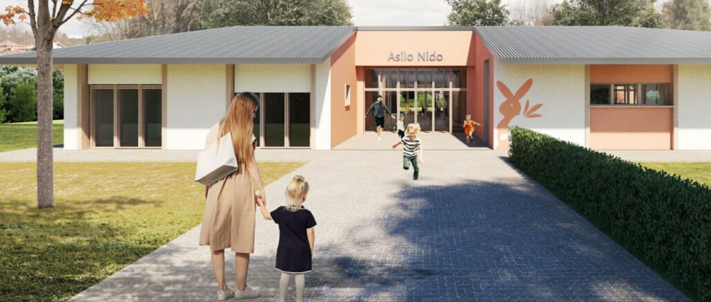 sesto asilo nido rendering